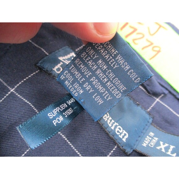 Polo Ralph Lauren Jacket Men Extra Large Blue Bomber Full Zip Casual - Picture 6 of 11